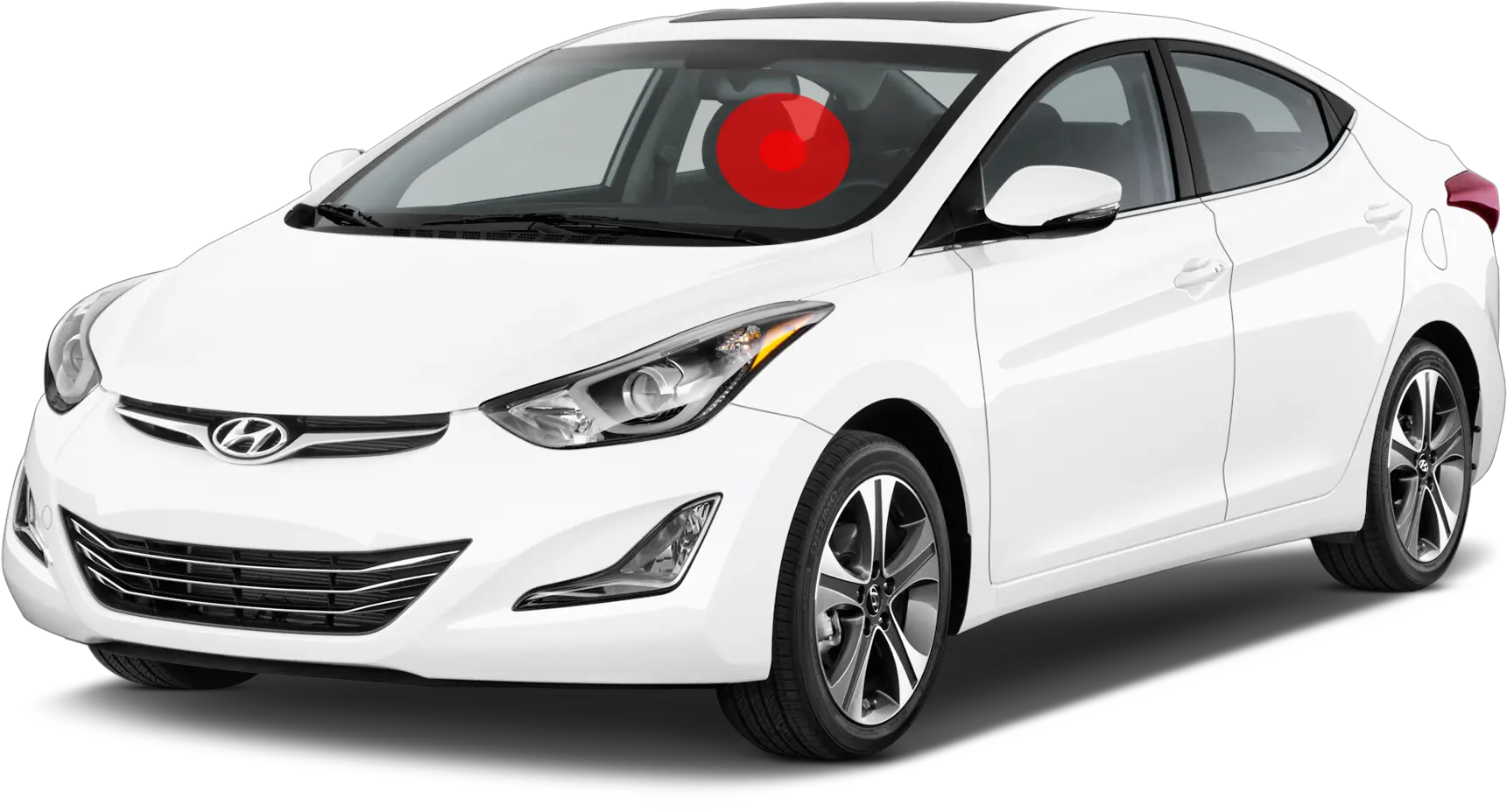 Stone Chip Repair graphic Sedan